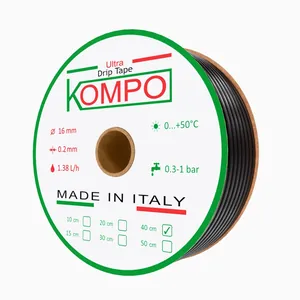 Drip Irrigation Tape KOMPO | len.1000m | step 40cm | 1.38L/h | 8mil