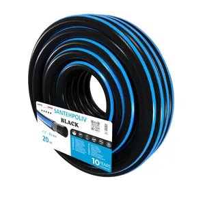 Шланг для поливу | SANPOL | BLACK | 20 м x 1"