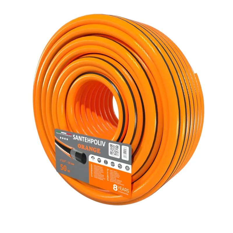 Шланг для поливу | Santehpoliv | ORANGE | 50 м x 3/4"