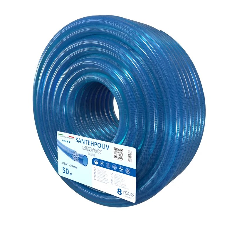 Шланг для поливу | Santehpoliv | SILICON BLUE | 50 м x 3/4"